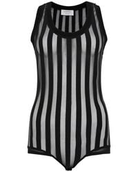 Sportmax - 'Edam' Cotton Bodysuit - Lyst