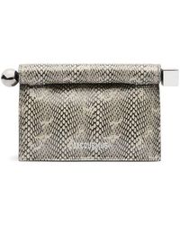 Jacquemus - CLUTCH LA POCHETTE ROND CARRÉ PICCOLA - Lyst
