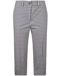 Liu Jo - And Check Pattern Trousers - Lyst
