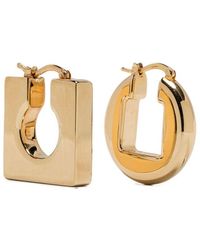 Jacquemus - Orecchini A Cerchio The Ronde Carre - Lyst
