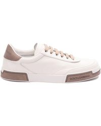 Dolce & Gabbana - Calf Leather 'Portofino Yacht' Sneakers - Lyst