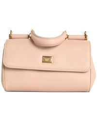 Dolce & Gabbana - My Sicily Leather Handbag-Donna - Lyst