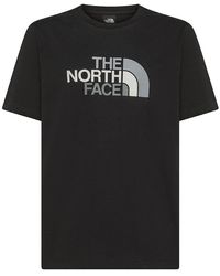 The North Face - | T-shirt in cotone con stampa logo frontale | male | NERO | XL - Lyst