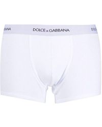 Dolce & Gabbana - Boxer con logo - Lyst