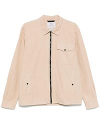 Woolrich - Cream Cotton Jacket - Lyst