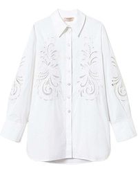 Twinset - Camicia Bianca - Lyst