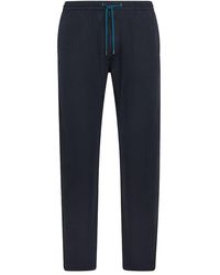 PS by Paul Smith - | Pantaloni in cotone con coulisse in vita | male | BLU | XL - Lyst