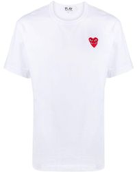 Emporio Armani - T-Shirt Doppio Logo - Lyst