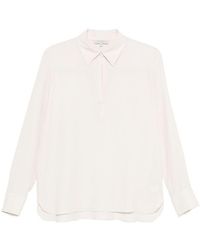 Antonelli - 'Amaretto' Polo-Collar Shirt - Lyst