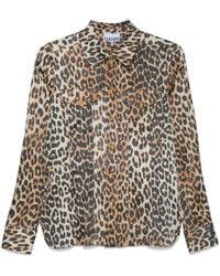Ganni - Camicia - Lyst