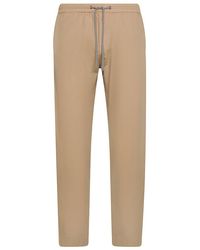 PS by Paul Smith - | Pantaloni in cotone con coulisse in vita | male | BEIGE | XL - Lyst