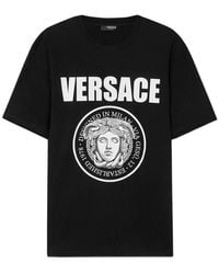 Versace - 'Medusa Rock' T-Shirt - Lyst
