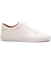 Moncler - | Sneakers Monclub in pelle con lacci | male | BIANCO | 44 - Lyst