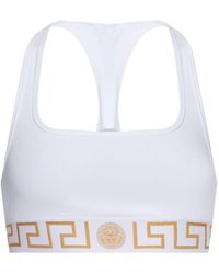Versace - Reggiseno Greca Border - Lyst