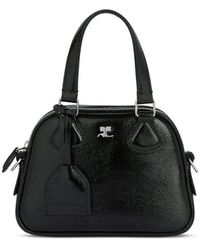 Courreges - 'Ac Stud' Leather Tote Bag - Lyst