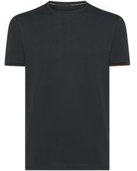 Rrd - | T-shirt in misto cotone con polso a contrasto | male | NERO | 54 - Lyst
