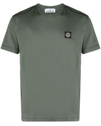 Stone Island - T-shirt con logo - Lyst