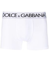 Dolce & Gabbana - Boxer con logo - Lyst