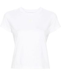 Alexander Wang - Essential Shrunk T-Shirt-Donna - Lyst