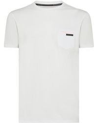 Rrd - | T-shirt in cotone stretch con tasca | male | BIANCO | 52 - Lyst