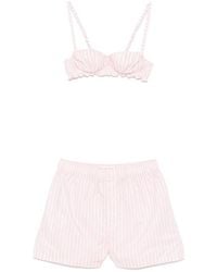 Philosophy Di Lorenzo Serafini - Striped Shorts Set - Lyst
