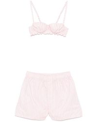 Philosophy Di Lorenzo Serafini - Set Con Shorts A Righe - Lyst