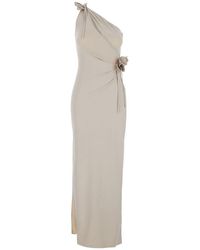 Coperni - Asymmetric Flower Gown - Lyst