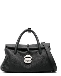 Zanellato - Borsa Tote 'Dotta Centauro' Small Nera - Lyst