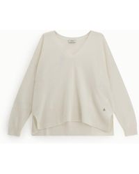 Dixie - Maglione Girocollo Ampio Con Maniche Lunghe - Lyst