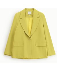 Dixie - Blazer À Un Bouton Avec Poches Passepoilées - Lyst
