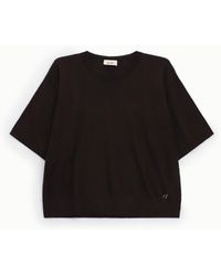 Dixie - T-Shirt Manches Courtes Logo Brodé - Lyst