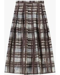 Dixie - Gonna Lunga A Vita Alta Con Motivo Grafico - Lyst