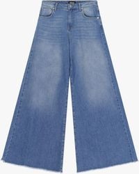 Dixie - Jeans A Zampa D'Elefante Vita Alta - Lyst