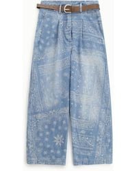 Dixie - Jeans Ampi Con Vita Alta - Lyst