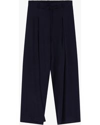 Dixie - Pantaloni Ampi A Vita Alta Con Coulisse - Lyst