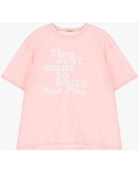 Dixie - T-Shirt À Manches Courtes Et Imprimé - Lyst