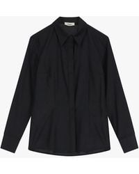 Dixie - Camicia Con Colletto Classico E Chiusura A Bottoni - Lyst