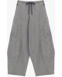Dixie - Pantalon Palazzo Large Taille Haute À Cordon - Lyst