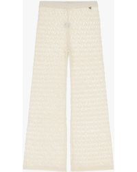 Dixie - Pantalon Évasé Avec Motif Ajouré - Lyst