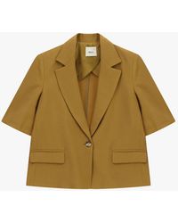Dixie - Blazer Corto Manica Corta Con Tasche A Patta - Lyst