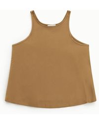 Dixie - Top Svasato Con Spalline Larghe E Scollo Tondo - Lyst