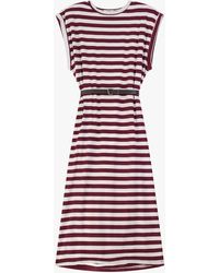 Dixie - Robe Midi Rayée Sans Manches - Lyst