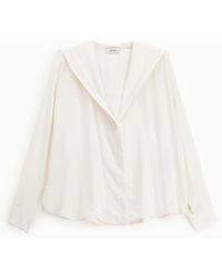 Dixie - Camicia Ampia V Con Maniche Lunghe - Lyst
