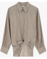 Dixie - Camicia Classica Colletto E Bottoni - Lyst