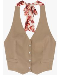 Dixie - Top Sans Manches À Col En V - Lyst