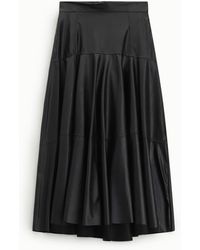 Dixie - Gonna Lunga A Vita Alta Con Pannelli Cuciti - Lyst