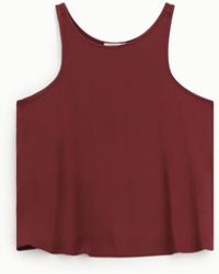 Dixie - Top Svasato Con Spalline Larghe E Scollo Tondo - Lyst