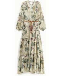 Dixie - Robe Longue À Motif Floral - Lyst