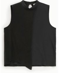 Dixie - Top Smanicato Colorblock Con Collo Alto - Lyst