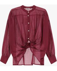 Dixie - Chemise À Manches Longues Et Col Col Classique - Lyst
